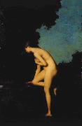Jean-Jacques Henner La Fontaine USA oil painting artist